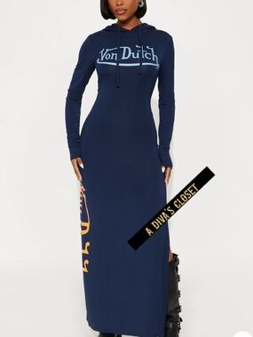 Von Dutch Hoodie Dress